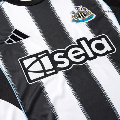 Newcastle United Mens Home Soccer Jersey 2025/26 Black&White