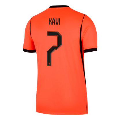 XAVI #7 Netherlands Mens Home Soccer Jersey World Cup 2026 Orange