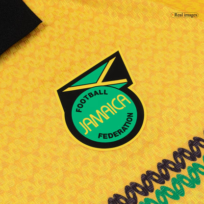 Jamaica Mens Home Soccer Jersey World Cup 2026 Yellow - Player Version