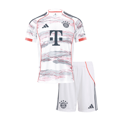 Bayern Munich Kids Away Soccer Kit 2025/26 White